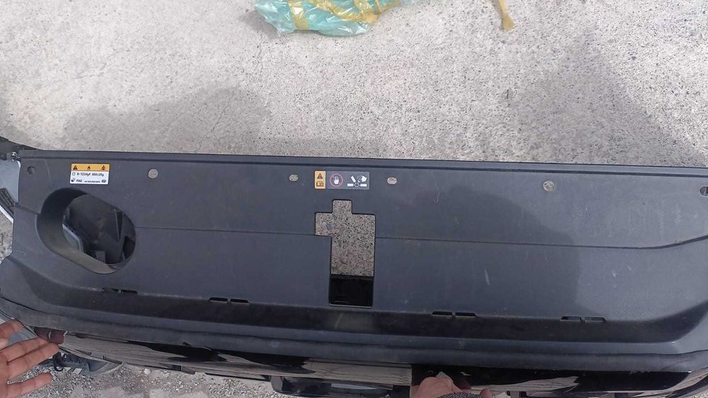 передний бампер на хундай палисад