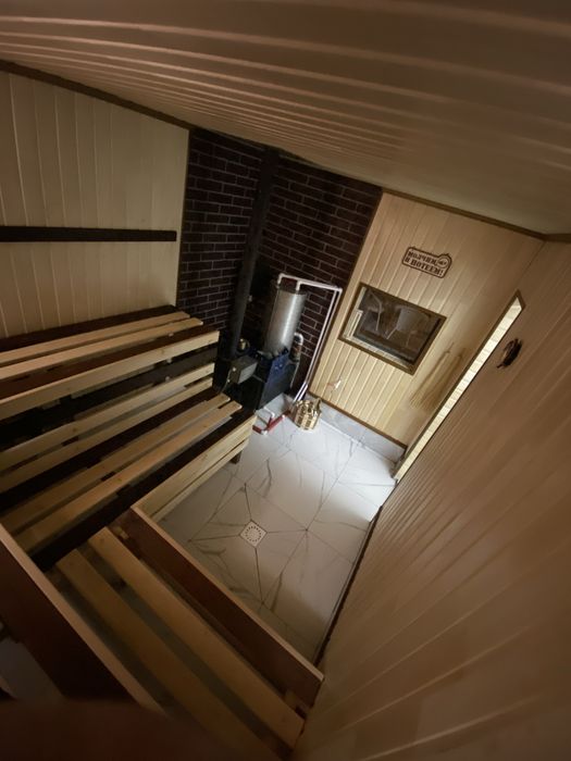 Баня Сауна ) ждет Вас , мокрый пар