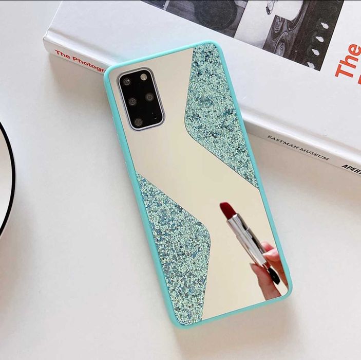 Husa oglinda cu sclipici pentru Samsung Galaxy S20 Plus / S20 Ultra 5G