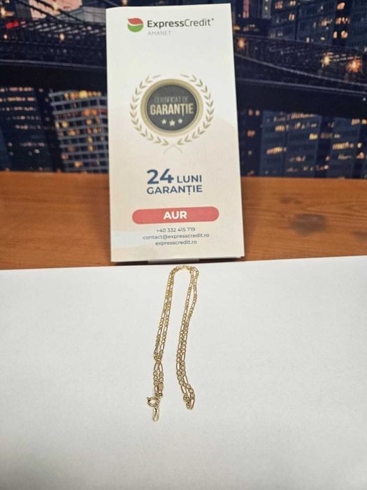 Lant aur 18k 2.96g (33603/30 Pacurari 2) Garantie 2 ani!