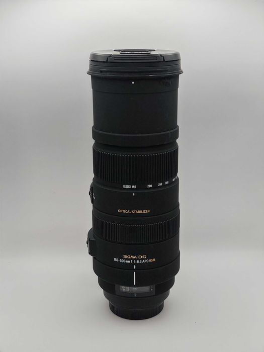 Sigma 150-500mm f/5-6.3 APO DG OS HSM montura sony A + TC sigma x2