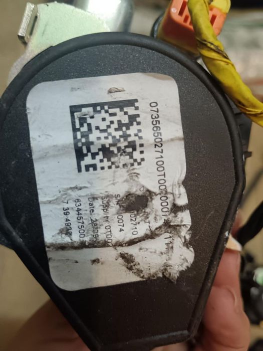 CENTURA SIGURANTA CU PRETENSIONER SI CAPSA STANGA FATA FIAT TIPO 7356502710
