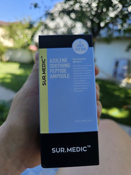Ser korean  sur medic azulene soothing peptide