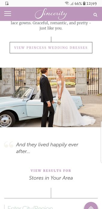 Булчинска рокля .