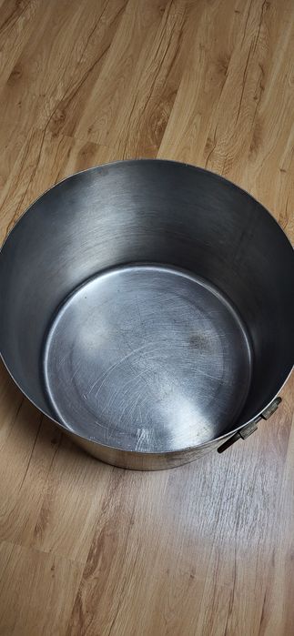 Казан 40литра с капак на Хром Силистра дебела неръждавеика 2мм