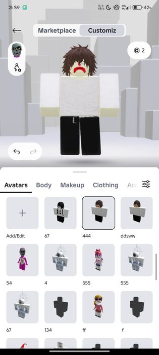 продаю аккаунт Roblox