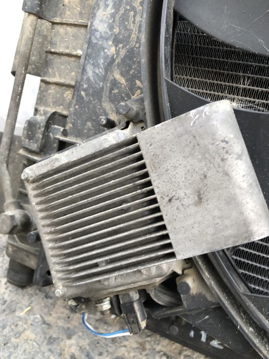 Вентилятор радиатора на w163 ML 5.5 amg