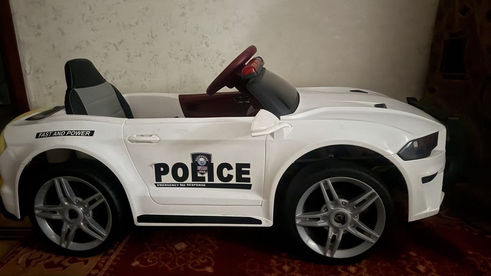 детский электромобиль POLICE