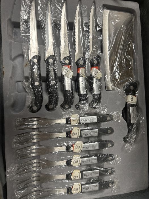 Set cutite si tacamuri KÖNIG AUSTRIA