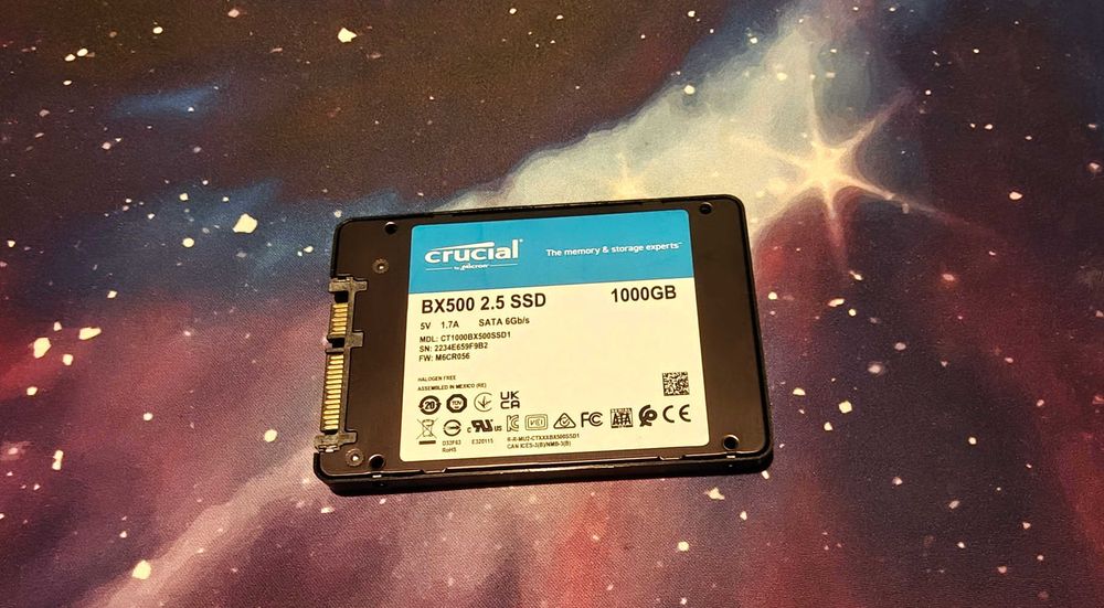 SSD Crucial BX500 1TB SATA 2.5 inch