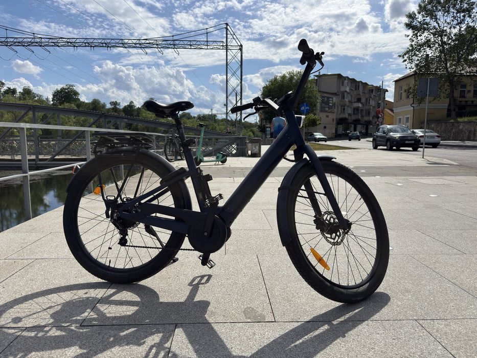 Bicicletă electrică Moustache Lundi 27.5 – stare excelentă, echipată complet, ideală oraș + drumuri mixte