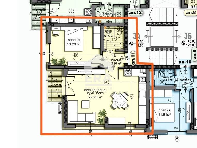 Продава се Двустаен апартамент в Варна, Изгрев - 81 кв.м за 1729 €/кв.м - Снимка #1