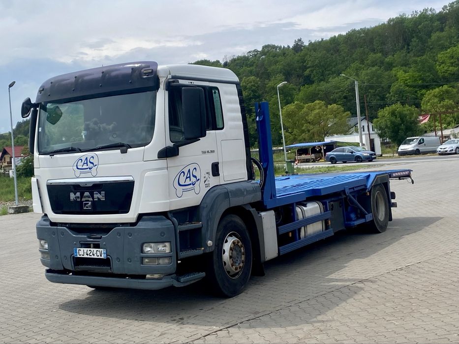 MAN TGS 18.360 Autoplatforma Utilaje-Autoturilitate Euro 5