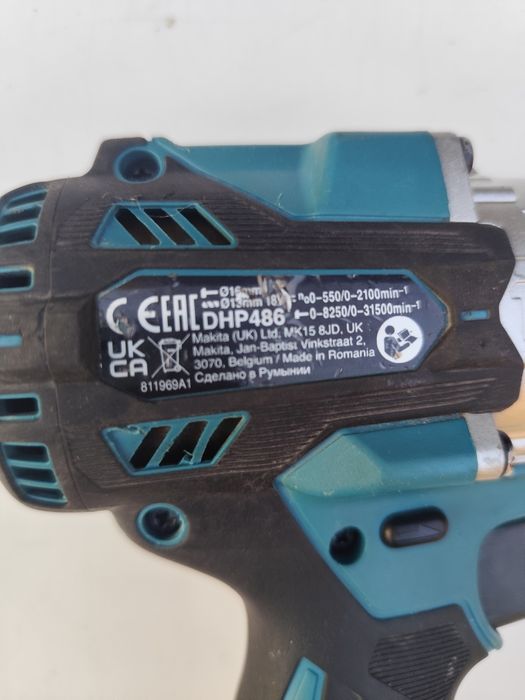 Топ модел акумулаторен винтоверт Макита Makita DHP486 130nm