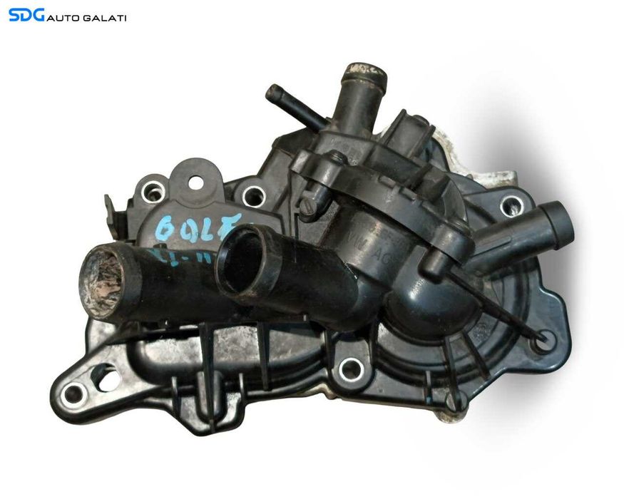 Pompa Apa cu Corp Termostat Volkswagen Passat B8 1.4 TSI 2014 - 2019 Cod 04E121042A [LR6658]
