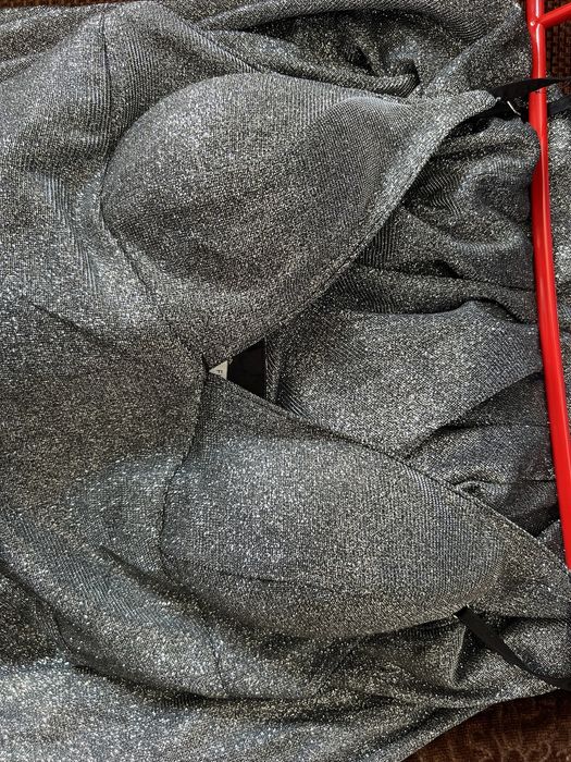 Дамска сребърна рокля