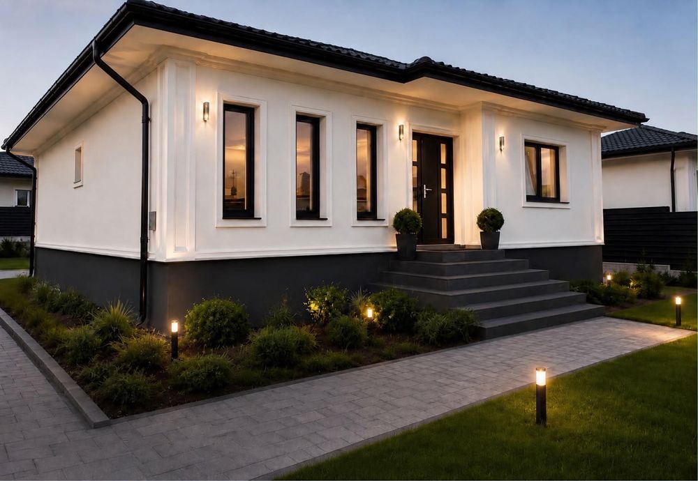 CASE MODERNE -Plan parter             Preț: 135.000€