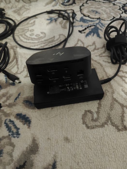 Док-станция HP USB-C G5 (5TW10AA)
Для ноутбуков: HP, Apple, Dell, Leno