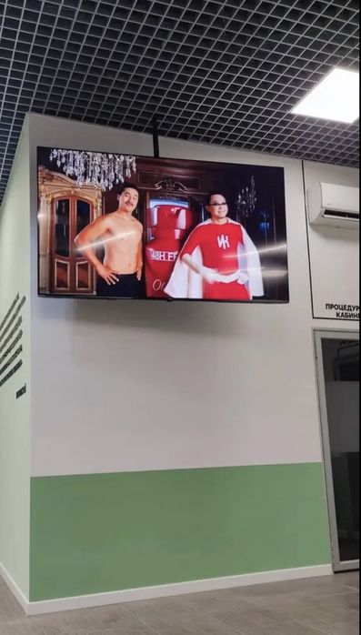 Установка телевизоров