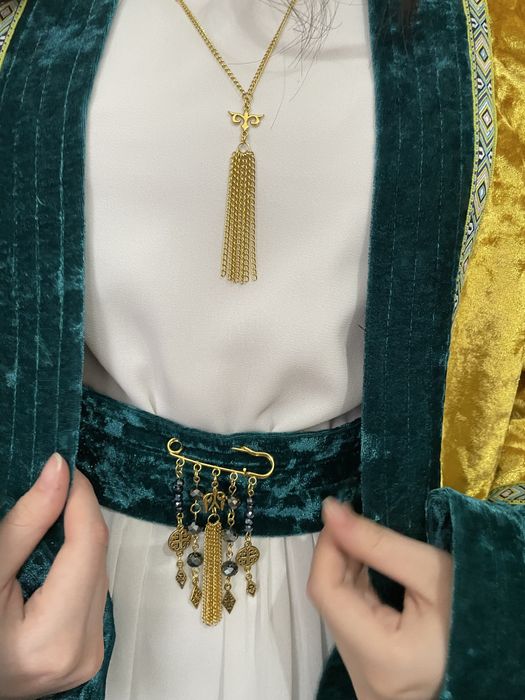 Этно, казахское платье, образ на прокат