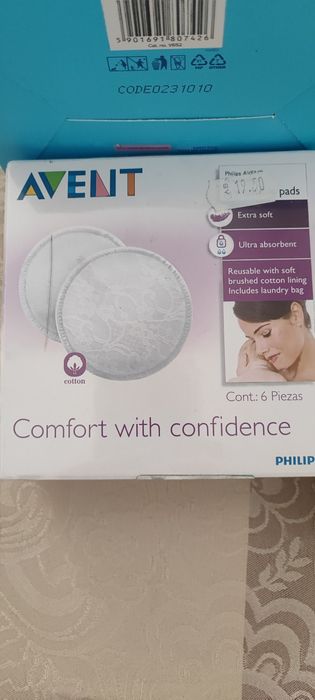 Подплънки за кърмене на Canpol и Avent