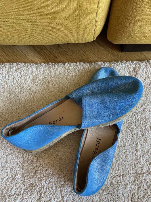 Меки сини еспадрили Sergio Bardi - р-р 38