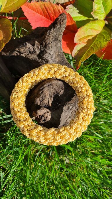 Ръчно плетена гривна бохо бижута