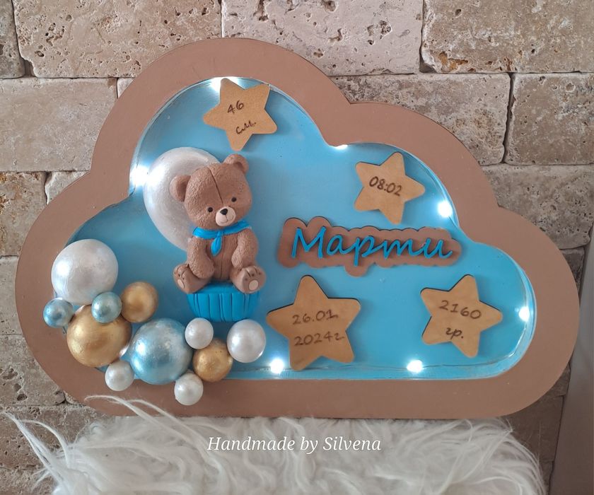 Персонализирана нощна лампа