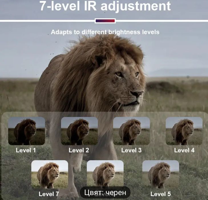 Нощно наблюдение бинокъл със запис HD 4 K