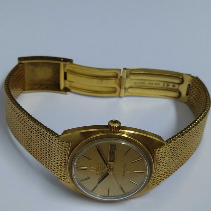 Ω OMEGA Constellation Day&Date 18k Gold, vintage