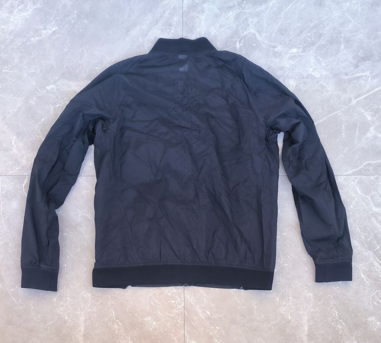 Mens Mens Nike Tech Pack Hypermesh Varsity Jacket Black Size Large 832