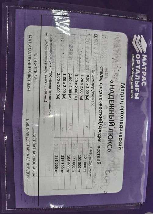 Кровать кованая с матрасом полуторка