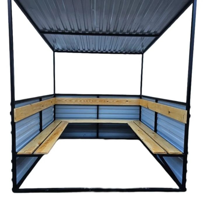 Беседка в наличии.