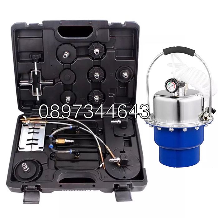 Комплект за смяна на спирачна течност + капачки Hawek