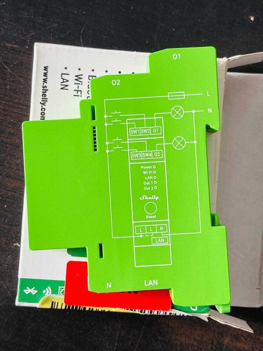 Dimmer inteligent Shelly Pro Dimmer 2PM