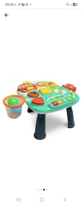 Мултифункционална проходилка, уокър, масичка