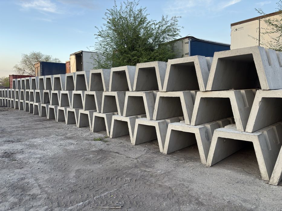 Бетонные арыки в ассортименте