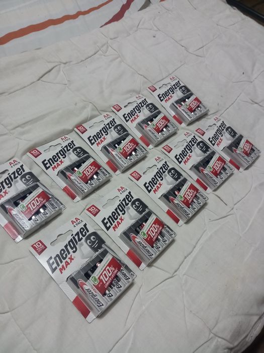 Baterii Baterie AA Energizer Max - 10 seturi sigilate x 4buc