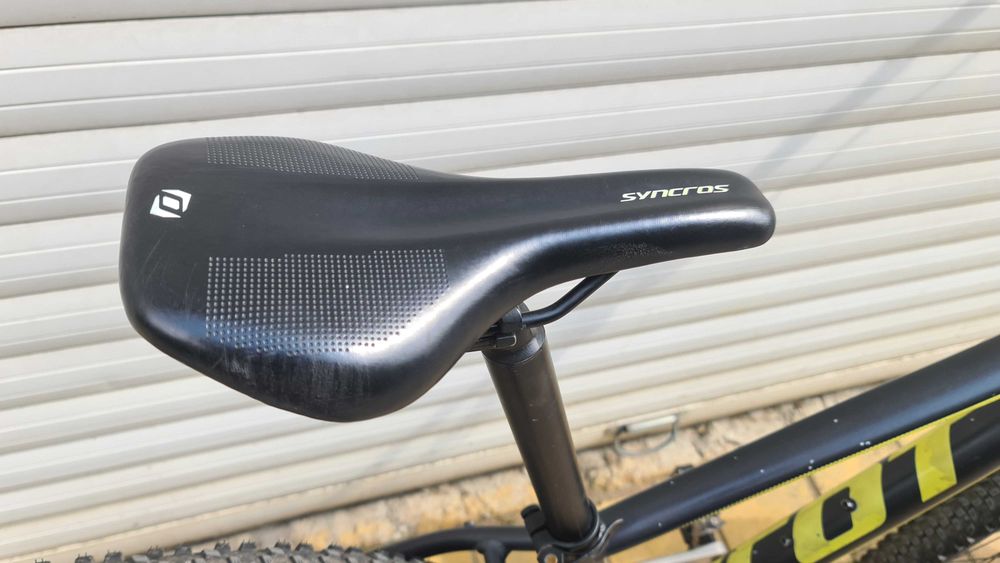 Алуминиев планински dirt jump Scott Aspect 27,5" цола инча с Shimano XT и вилка Manitou Black