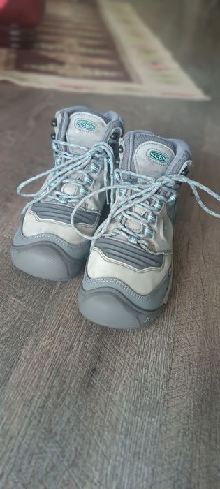 Ghete drumeție damă KEEN Ridge Flex Mid WP (Impermeabile), mărimea 38 – Stare excelentă