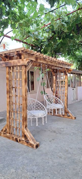 Pergola leagan gradina