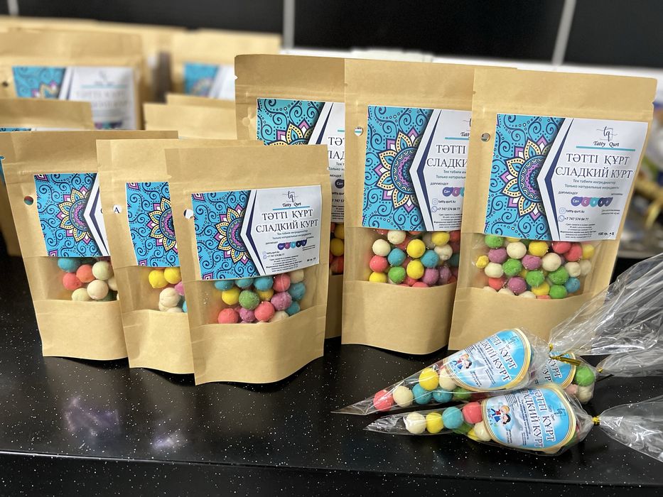 Тәтті құрт сатылады