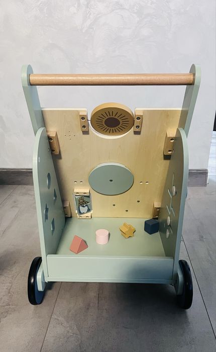 Дървена играчка за прохождане Moni Toys