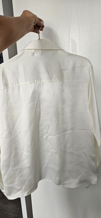 сатиновая блуза ZARA