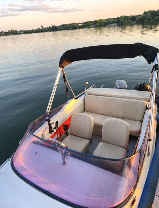 Barca cu motor Conero Delfino 60 cai + peridoc