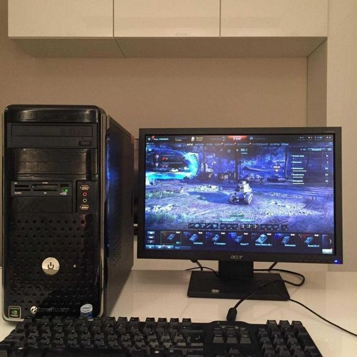 H61 Core i 5 2400 DDR 3 8 gb O'yin uchun kompyuter optom va donaga