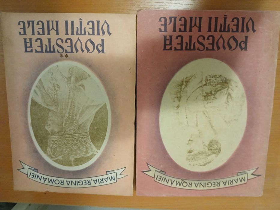 Vand carti Regina Maria-Povestea vietii mele, 3 volume, 75 lei