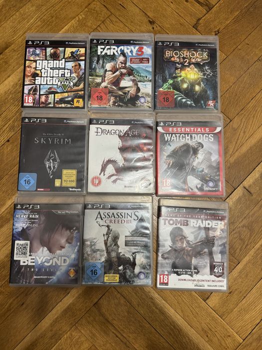ps3 пс3 игри gta5 , farcry3 , skyrim , bioskock 2