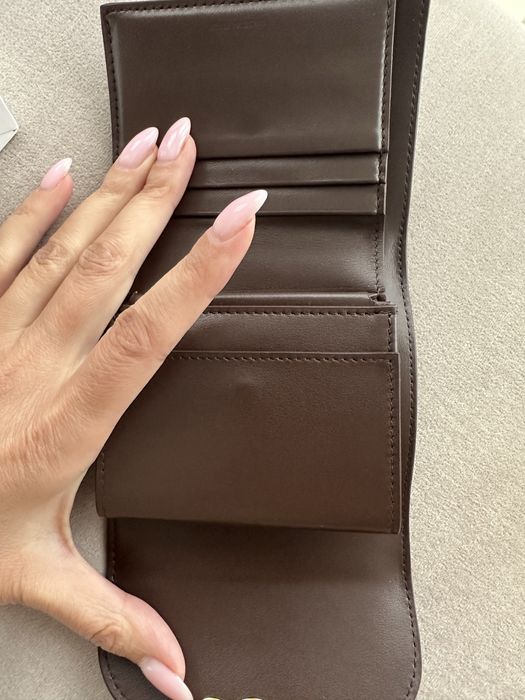 Оригинален CELINE Small Flap Wallet – Chestnut (кафяв)