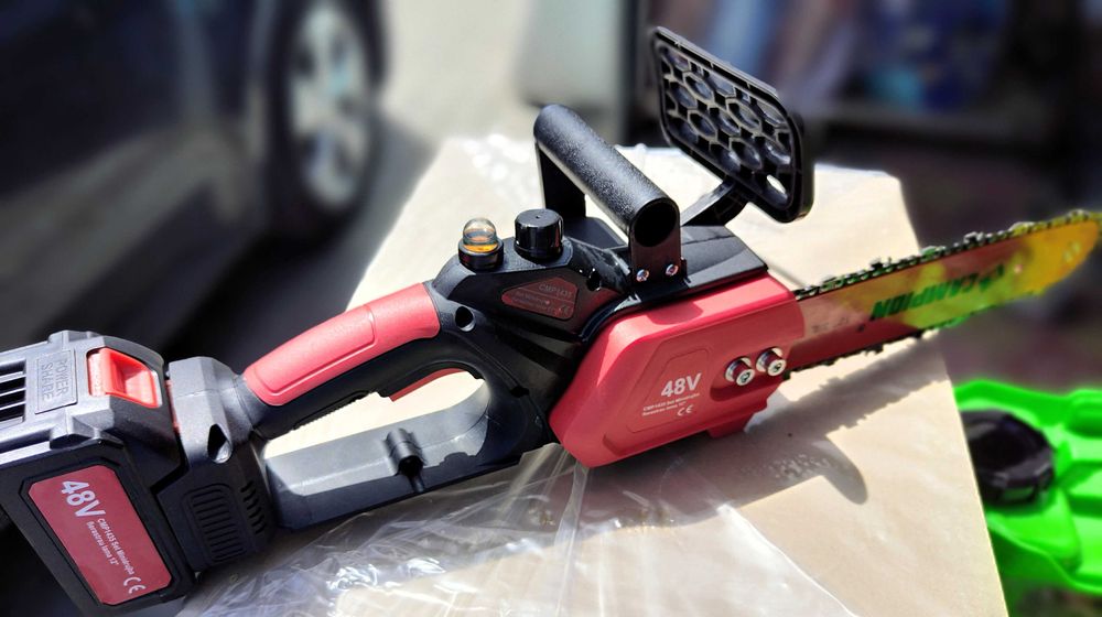 Drujba lama 12" acumulatori*2b 48V+ungere Campion Power,Livrare 25lei!